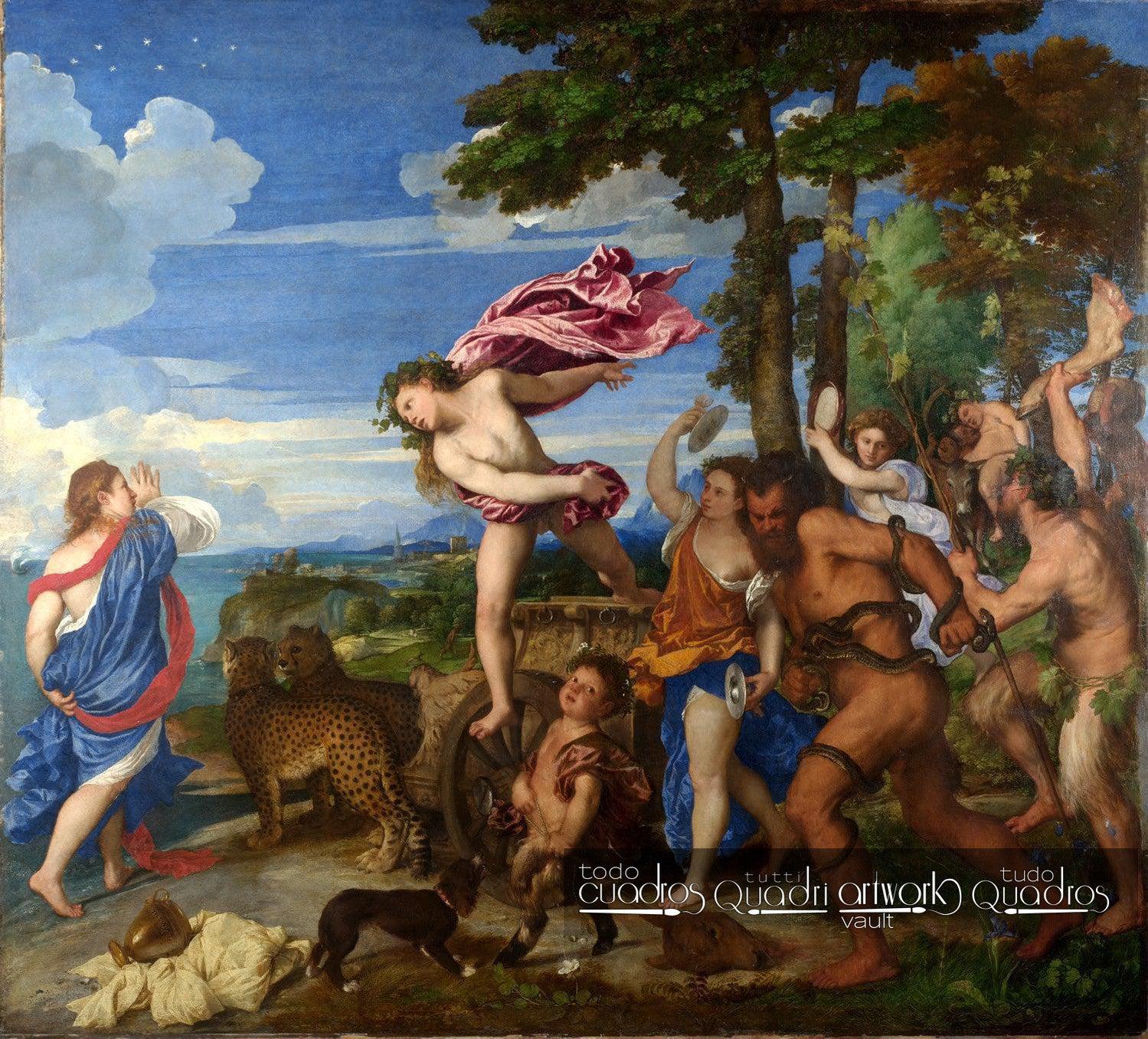 Bacchus and Ariadne, Titian
